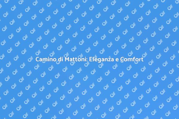 Camino di Mattoni: Un Must per la Casa