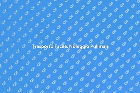 Noleggiare Pullman con Autista per Eventi