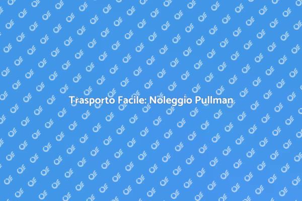 Pullman con Autista: Il Tuo Eventi in Stile