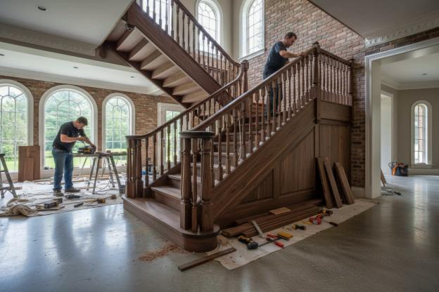 Installare di scale interne ed esterne