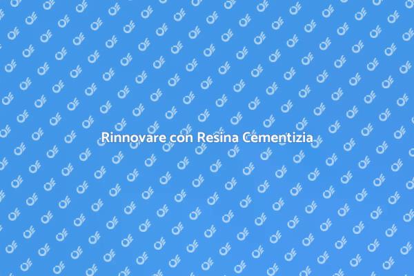 Trasforma i Tuoi Ambienti con Resina