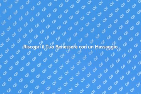 Massaggio per il Benessere Mentale