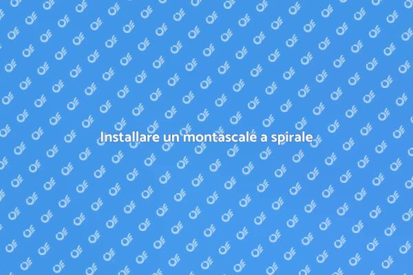 Montascale a spirale: comfort in casa