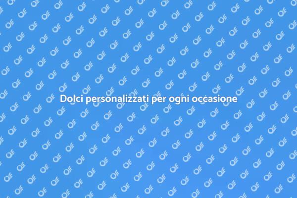 L'arte dei dolci su misura