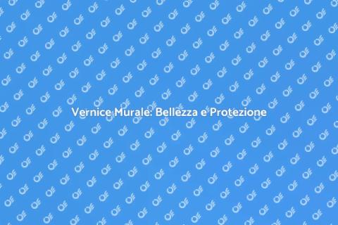 Vernice Impermeabilizzante Murale