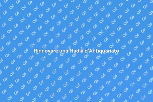 Trasforma la tua Madia d'Antiquariato