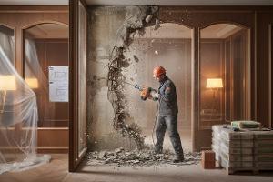 abbattere un muro: Da €1,000