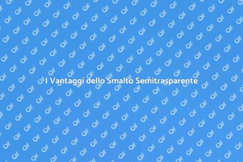 Pedicure con Smalto Semitrasparente