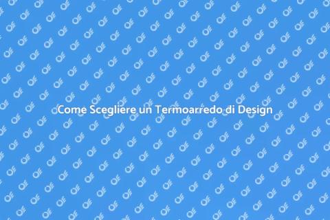Termoarredo da Design per il Bagno
