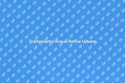 Gestire Acque Reflue in Città