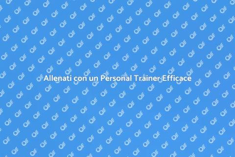 Personal Trainer: Trasforma il Tuo Allenamento