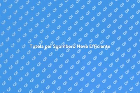 Assicurazione per Sgombero Neve