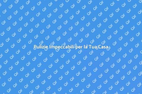 Servizi di Pulizie Professionali