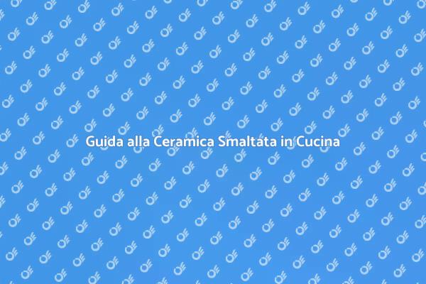Realizza un Piano Lavoro in Ceramica