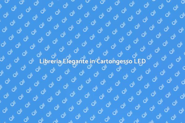 Librerie in Cartongesso: Design e Funzionalità