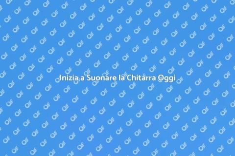 Lezioni di Chitarra per Principianti