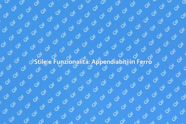 La Bellezza dell'Appendiabiti da Parete