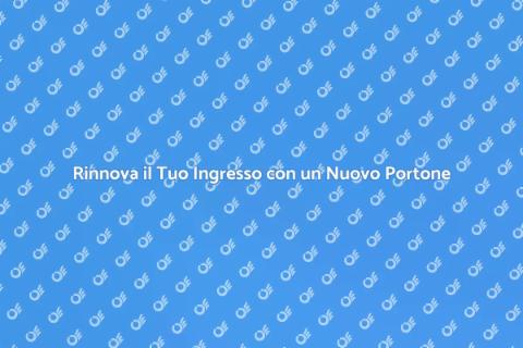 Sostituire un Portone d'Ingresso