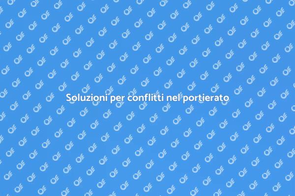 Come affrontare conflitti nel portierato