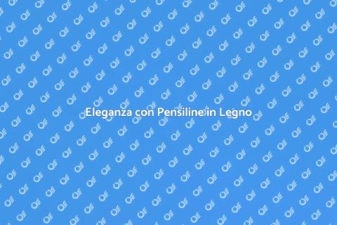 Pensiline in Legno per il Tuo Ingresso