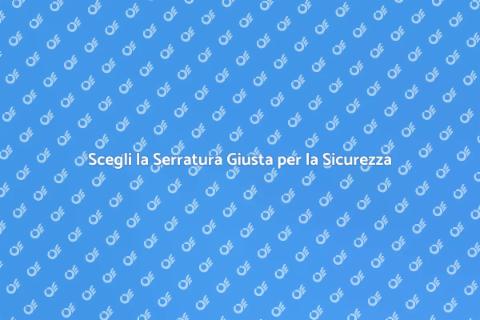 Serratura Moderna per Casa Sicura