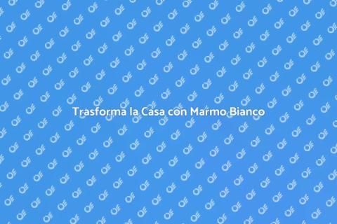 Rinnovare Pavimento Marmo Bianco