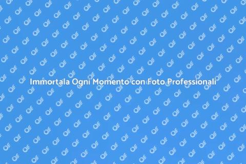 Servizio Fotografico per Eventi Indimenticabili