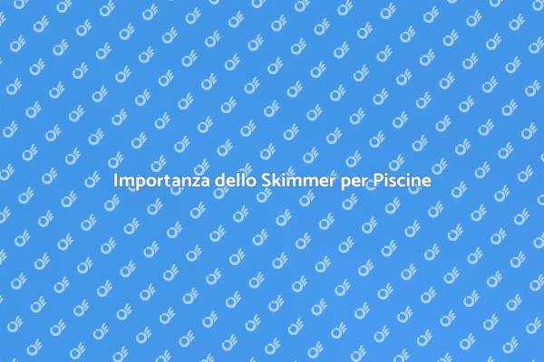 Skimmer: Sicurezza e Manutenzione