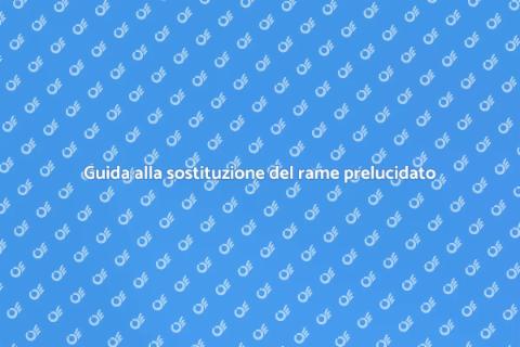 Sostituire copertura in rame prelucidato