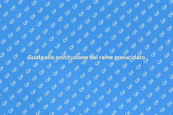 Sostituzione copertura in rame: ecco come