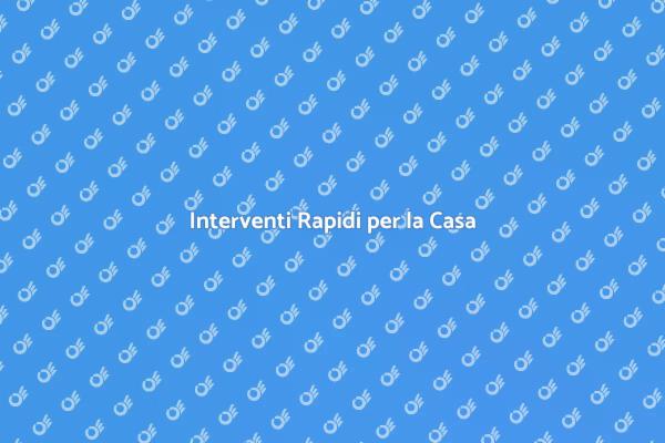 Manutenzione Tempestiva per Ogni Emergenza