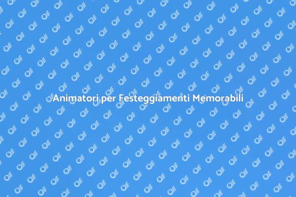 Trasforma i Tuoi Eventi con un Animatore