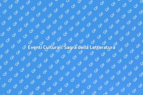 Creare una Sagra della Letteratura