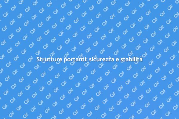 Fondamenta forti per una casa sicura