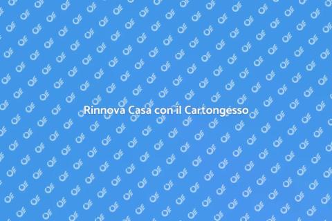 Abbassamento in Cartongesso Innovativo