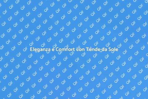 Tenda da Sole Moderna per Esterni