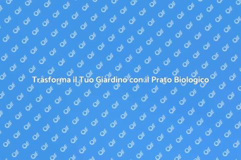 Cura del Prato Biologico Sostenibile