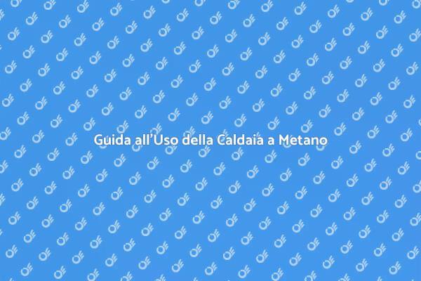 Caldaia a Metano: Uso e Sicurezza