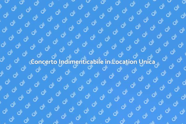 Come Organizzare un Concerto Perfetto