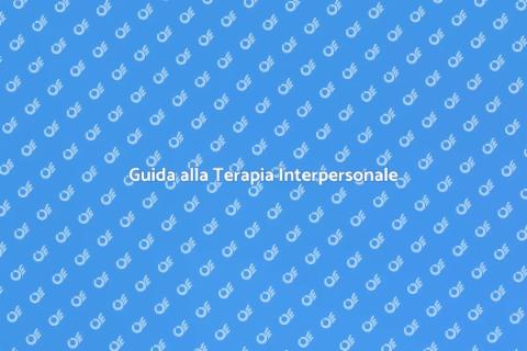 Terapia Interpersonale per il Benessere
