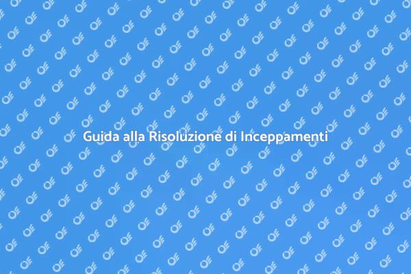 Soluzioni per Inceppamenti di Carta