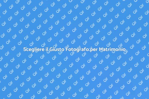 La Guida per Scegliere un Fotografo
