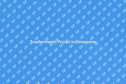 Noleggiare Limousine per Trasferimenti