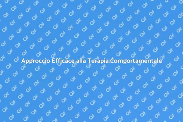 Migliora il Tuo Benessere Comportamentale