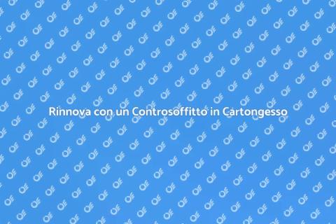 Controsoffitto in Cartongesso Moderno