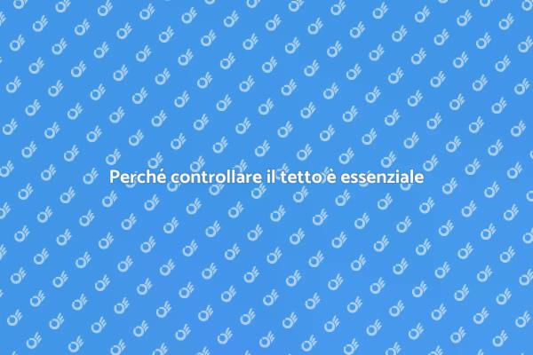 Controllo del tetto: un passo fondamentale