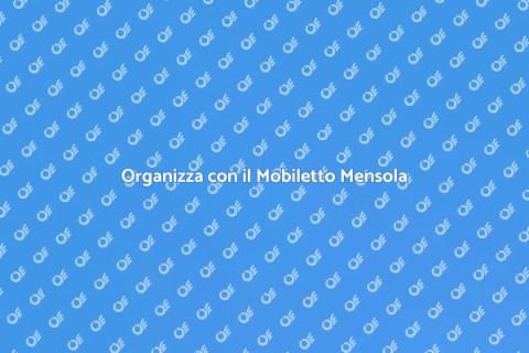 Mobiletto con Mensola per Archivi