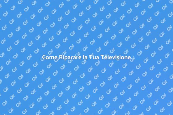 Ripristina il Tuo Intrattenimento TV