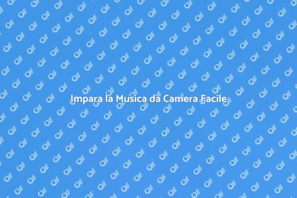 Un Corso di Musica da Camera Unico