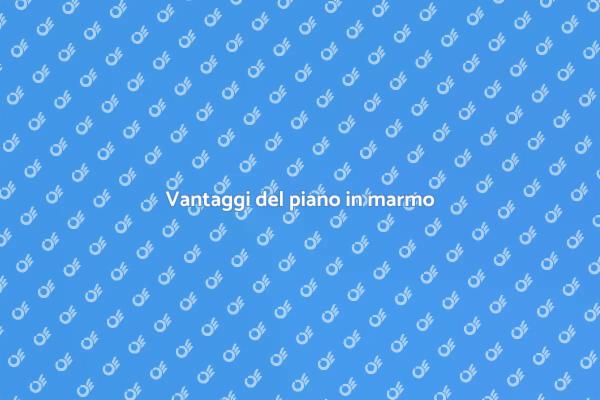 Il fascino del marmo in cucina